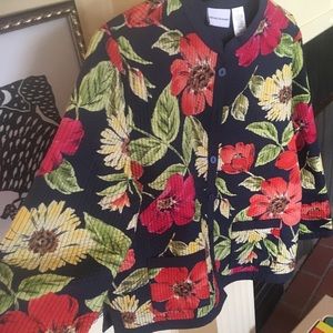 Alfred Dunner quilted jacket